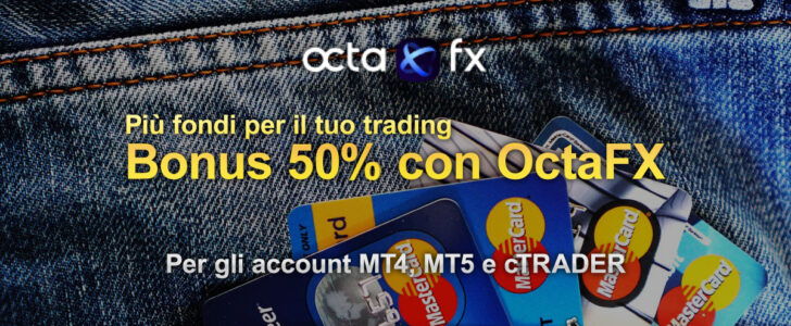 Bonus Deposito 50% OctaFX