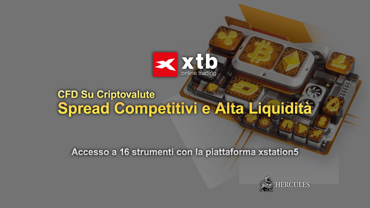 XTB - Investire in CFD su criptovalute con XTB