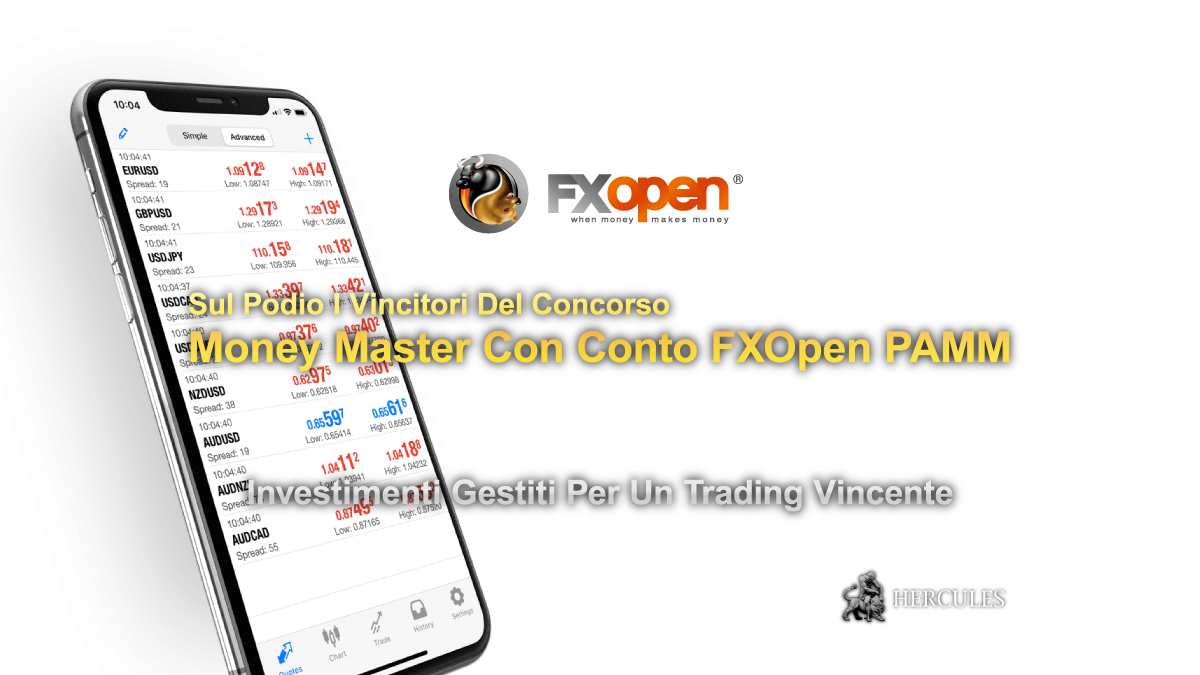 FXOpen - Proclamati i vincitori del concorso Money Manager aventi conto FXOpen PAMM