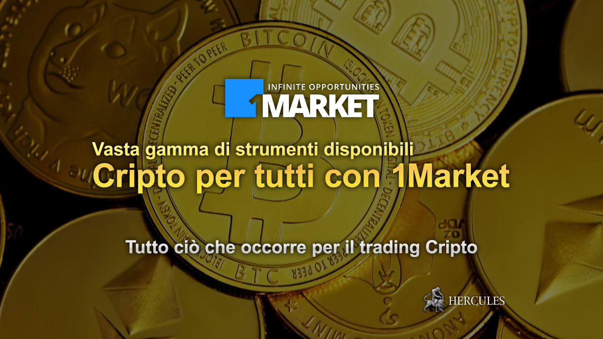 1Market - Come investire nel trading su criptovalute con 1Market