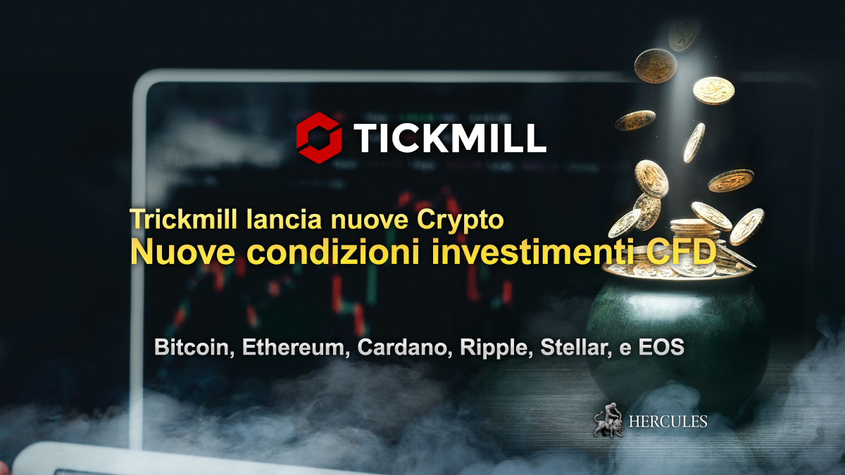 Tickmill - Nuovi strumenti crypto offerti da Tickmill