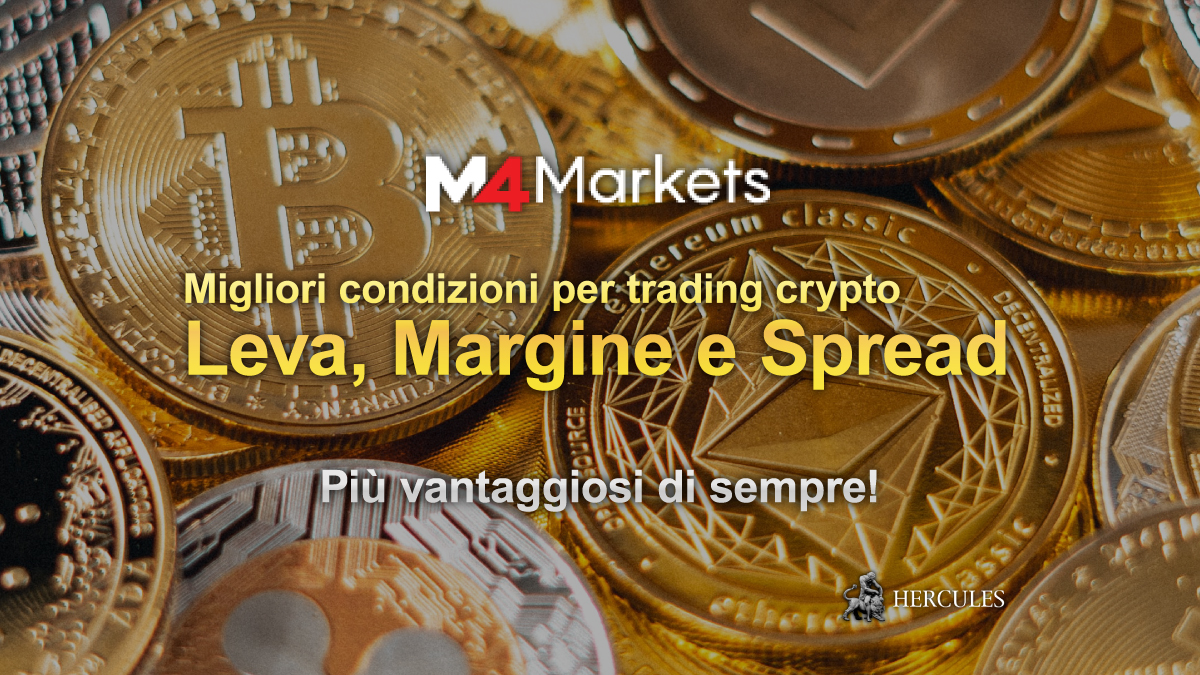 M4Markets - M4Markets modifica condizioni di trading su criptovalute