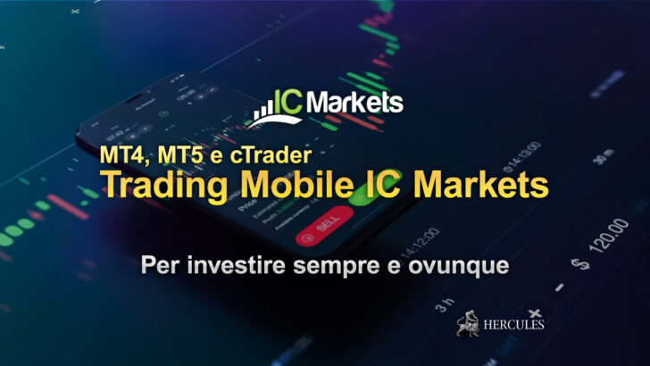 Come fare trading tramite app mobile con IC Markets