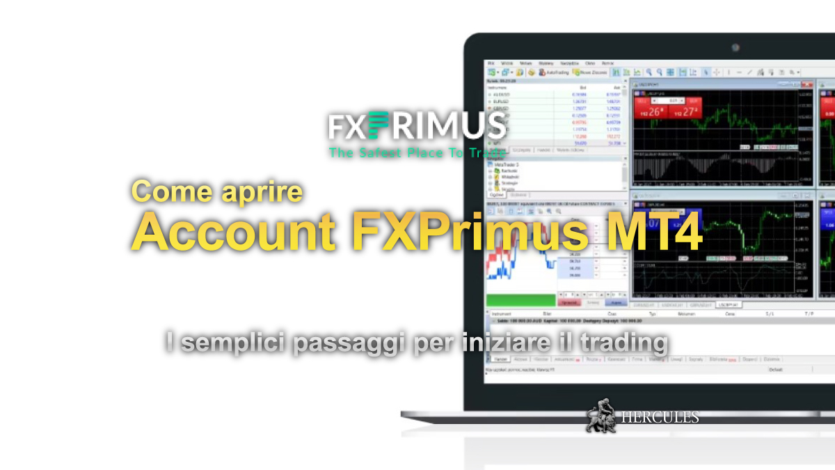 FXPRIMUS - Come aprire un account di trading Forex FXPrimus MT4 ?