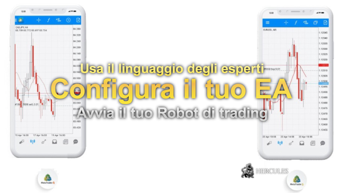 Come configurare ed avviare EA (robots di trading) su MT4/MT5?