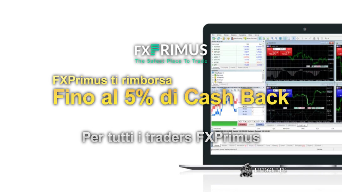 Rimborso Cash Back FXPrimus