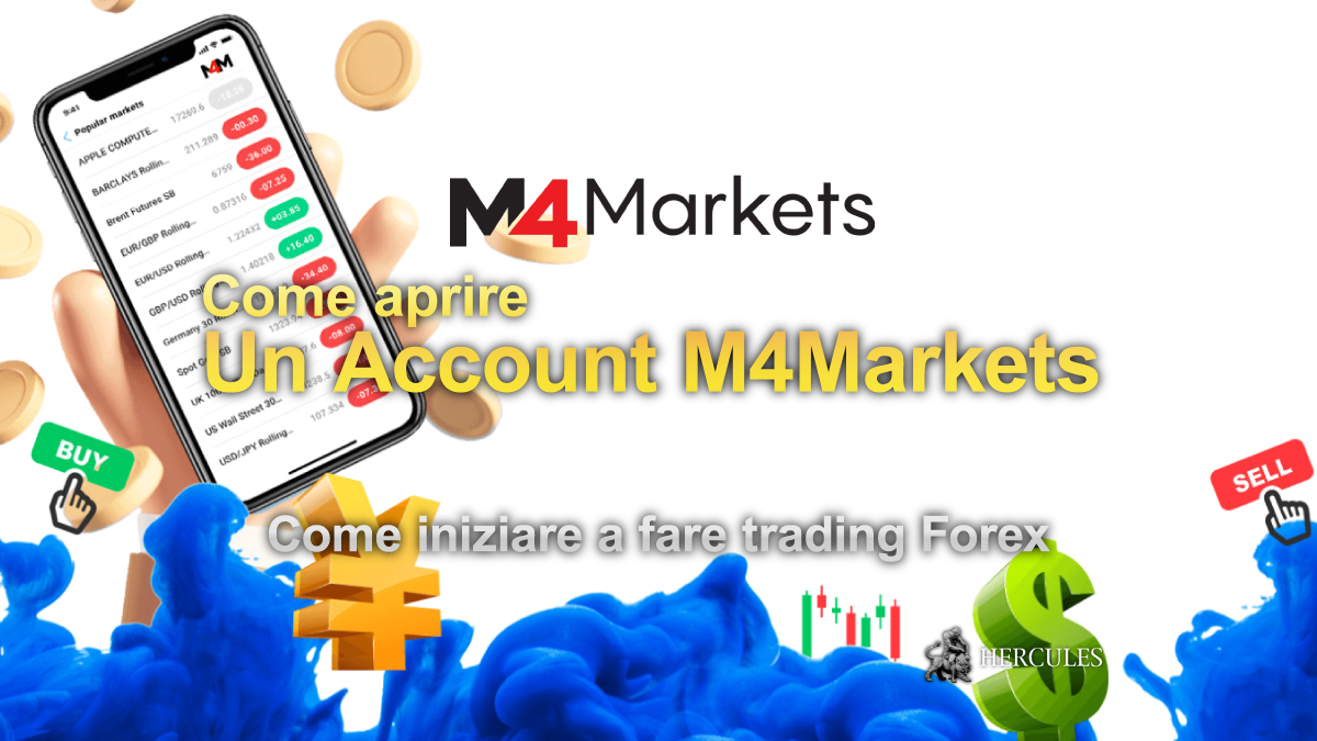 M4Markets - Come aprire un account con M4Markets?