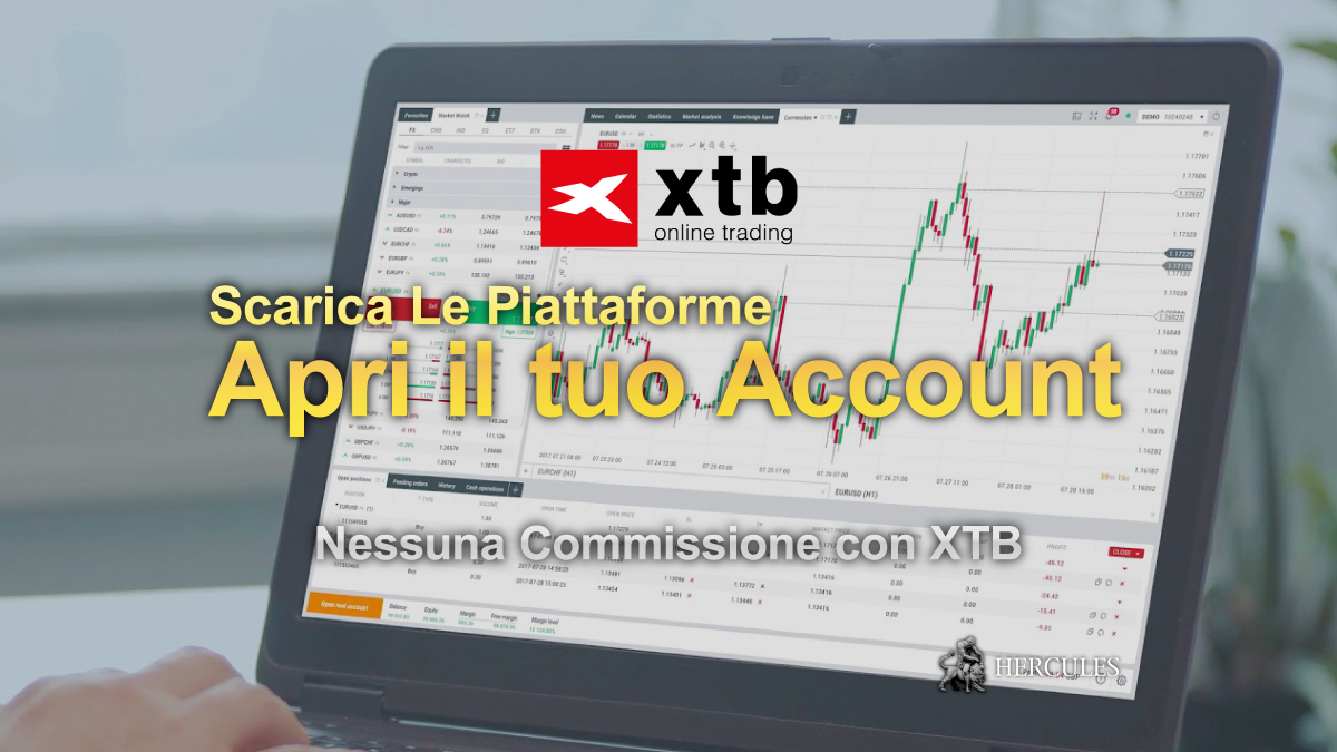 XTB - Scarica le piattaforme di trading MT4 ed xStation XTB