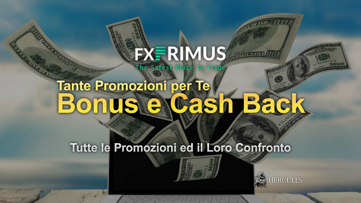 FXPRIMUS - Tutte le Promozioni Bonus di FXPrimus ed il Loro Confronto