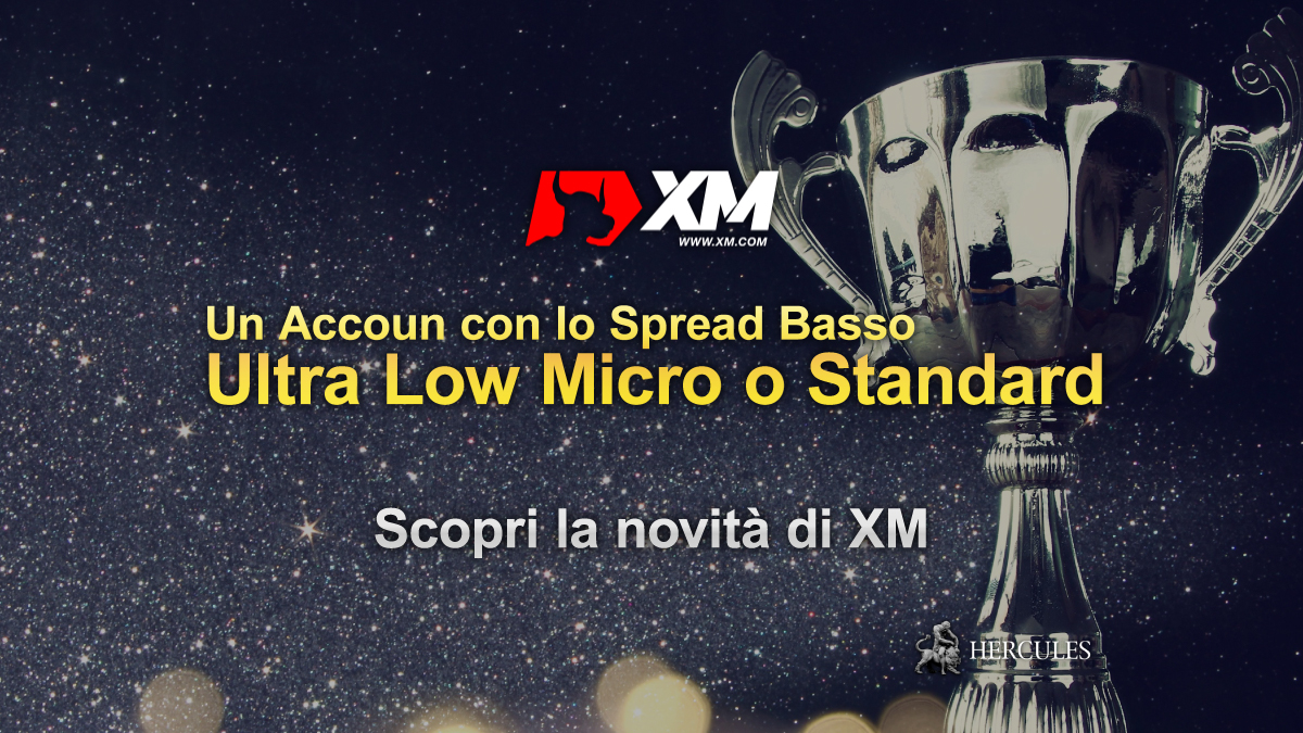 XM - XM presenta il tipo di account "Ultra Low Spread" per MT4 e MT5