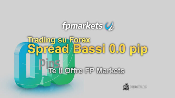 Fai Trading con Spread letteralmente Zero su Forex con FP Markets