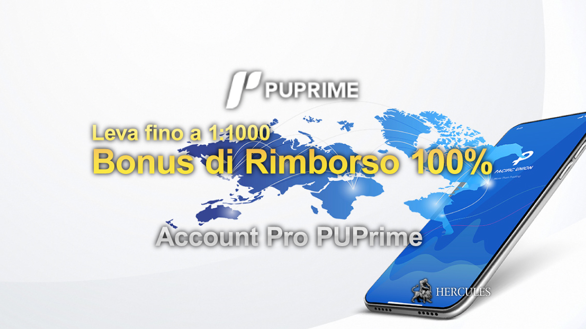 PUPrime - PUPrime ora offre la leva 1:1000 per Forex ed alcuni prodotti CFD