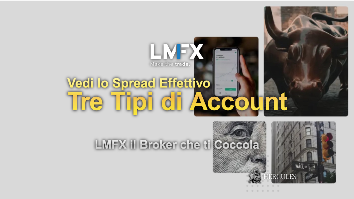 LMFX - Qual è lo spread Forex reale sugli account di trading LMFX MT4?