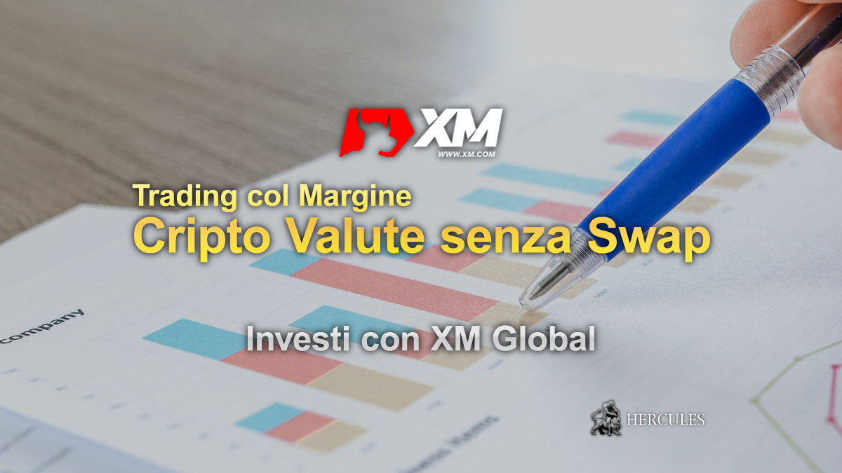 XM - Trading col Margine con la Leva di Bitcoin/Ethereum senza spese di interesse (Punti Swap)