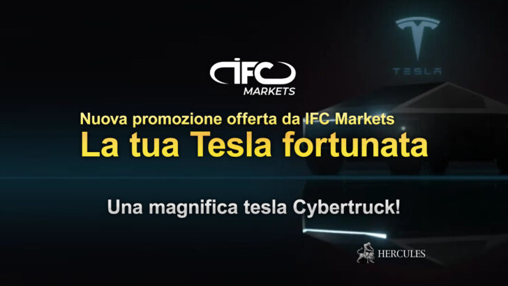 Nuova promozione offerta da IFC Markets "La tua Tesla fortunata"