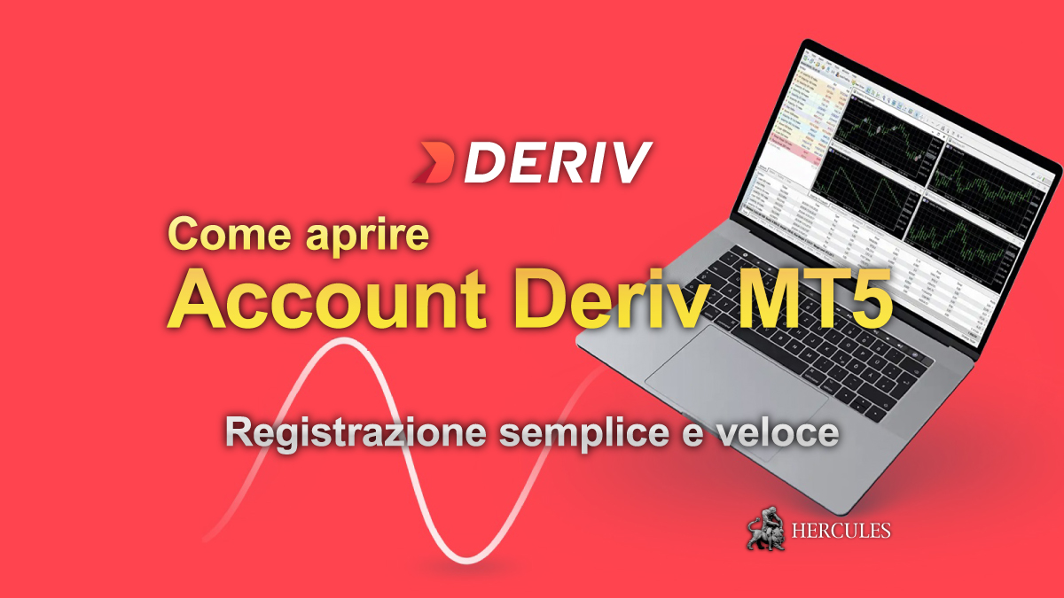 Deriv - Come aprire un account di trading Deriv MT5 (DMT5)?