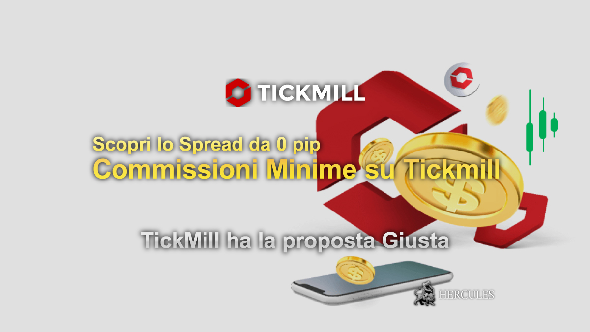 Tickmill ora offre lo spread su Forex di 0.0 pip ed ha ridotto gli addebiti di swap