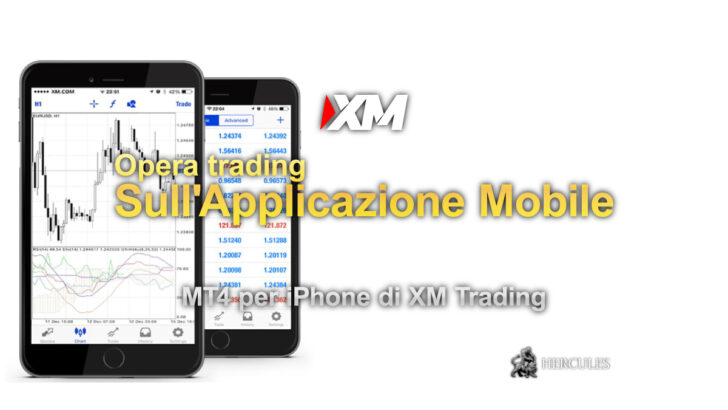 Come iniziare a fare trading sull'applicazione MT4 per iPhone di XM Trading (XM Global)