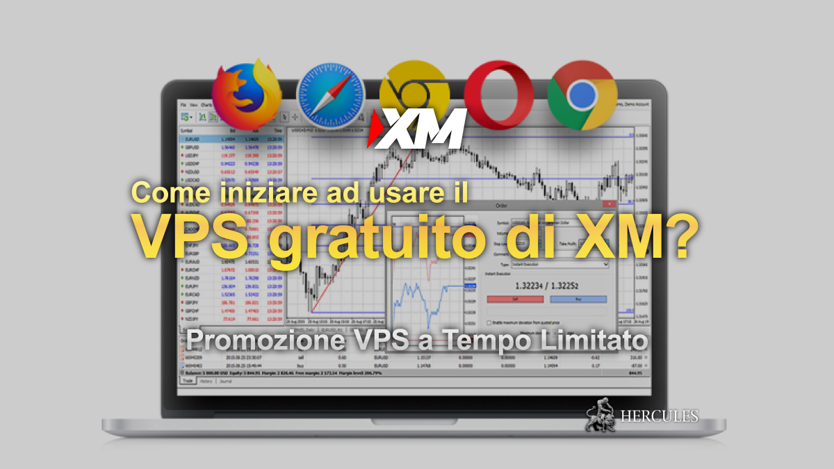 Condizione del VPS di XM - Come connettere i tuoi EA MT4 MT5 sul VPS gratuito