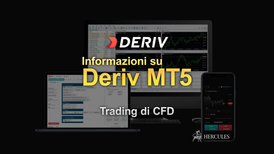 Deriv MT5 La Piattaforma di Trading di CFD Completa Tutto in Uno