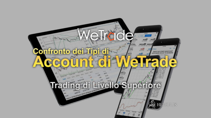 Confronto dei Tipi di Account Forex di WeTrade