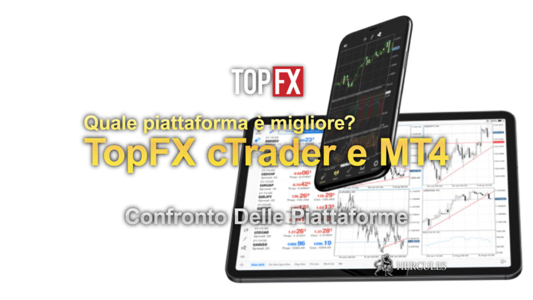 TopFX cTrader e MT4. Quale piattaforma è migliore per fare trading