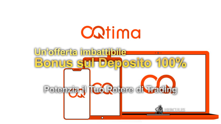 Bonus sul Deposito del 100% di OQtima