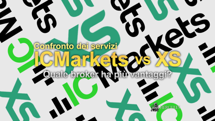 XS Contro ICMarkets Quale broker per Forex CFD ha le migliori condizioni di trading