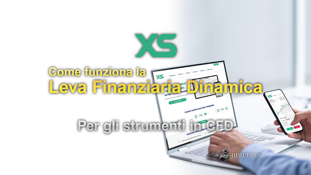 XS - Come funziona la Leva Finanziaria Dinamica di XS? | Requisito di Margine per gli strumenti in CFD