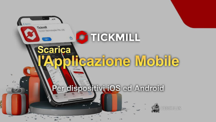 Scarica l'Applicazione Mobile di Tickmill Applicazione di Trading per dispositivi iOS ed Android