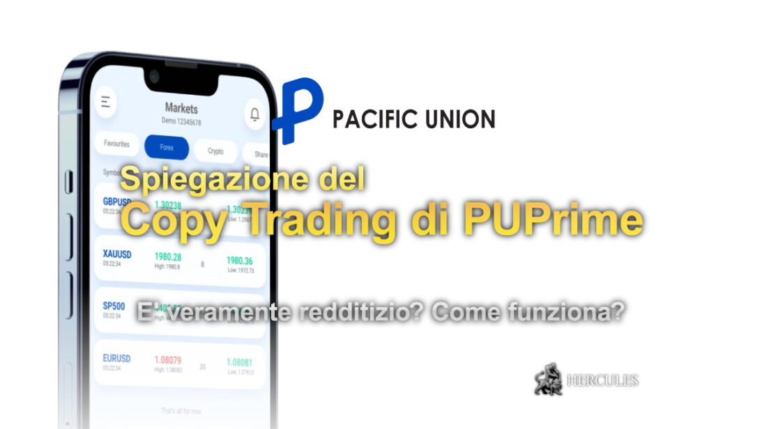 Spiegazione del Copy Trading di PUPrime E' veramente redditizio Come funziona