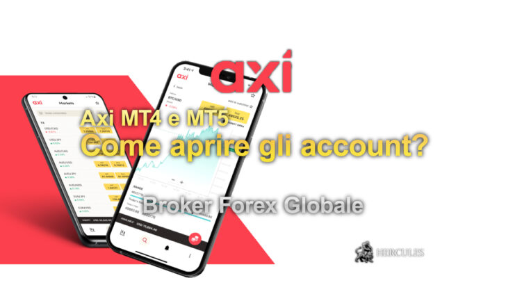 Come aprire gli account di trading Axi MT4 e MT5 Broker Forex Globale