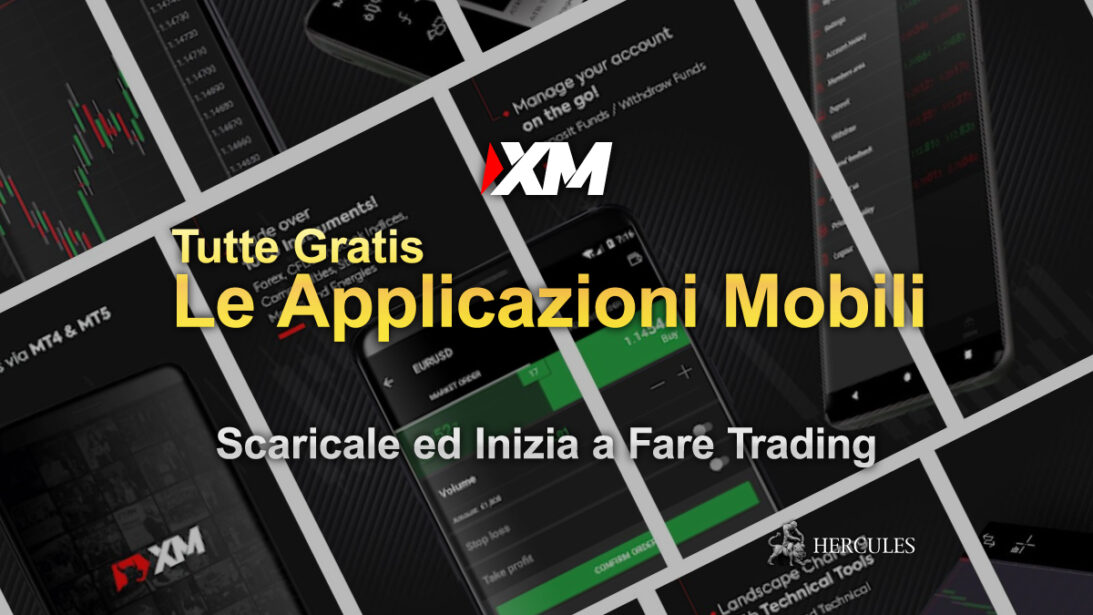 Le Applicazioni Mobili di XM Scaricale ed Installale Tutte Gratis ed Inizia a Fare Trading