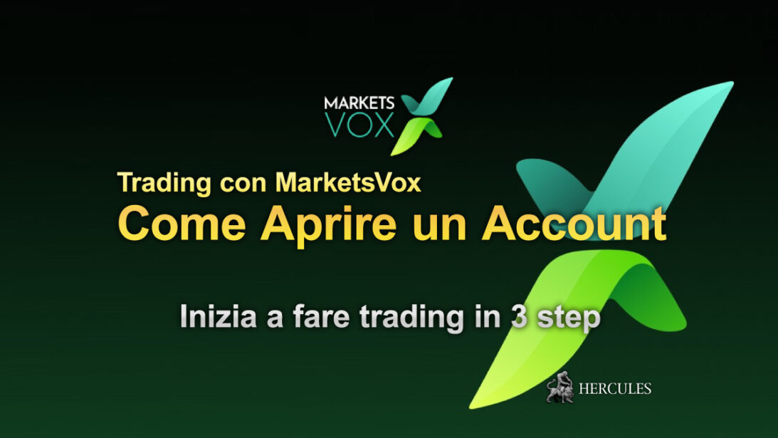 Come aprire un account con MarketsVox ed Iniziare a fare trading su Forex e CFD