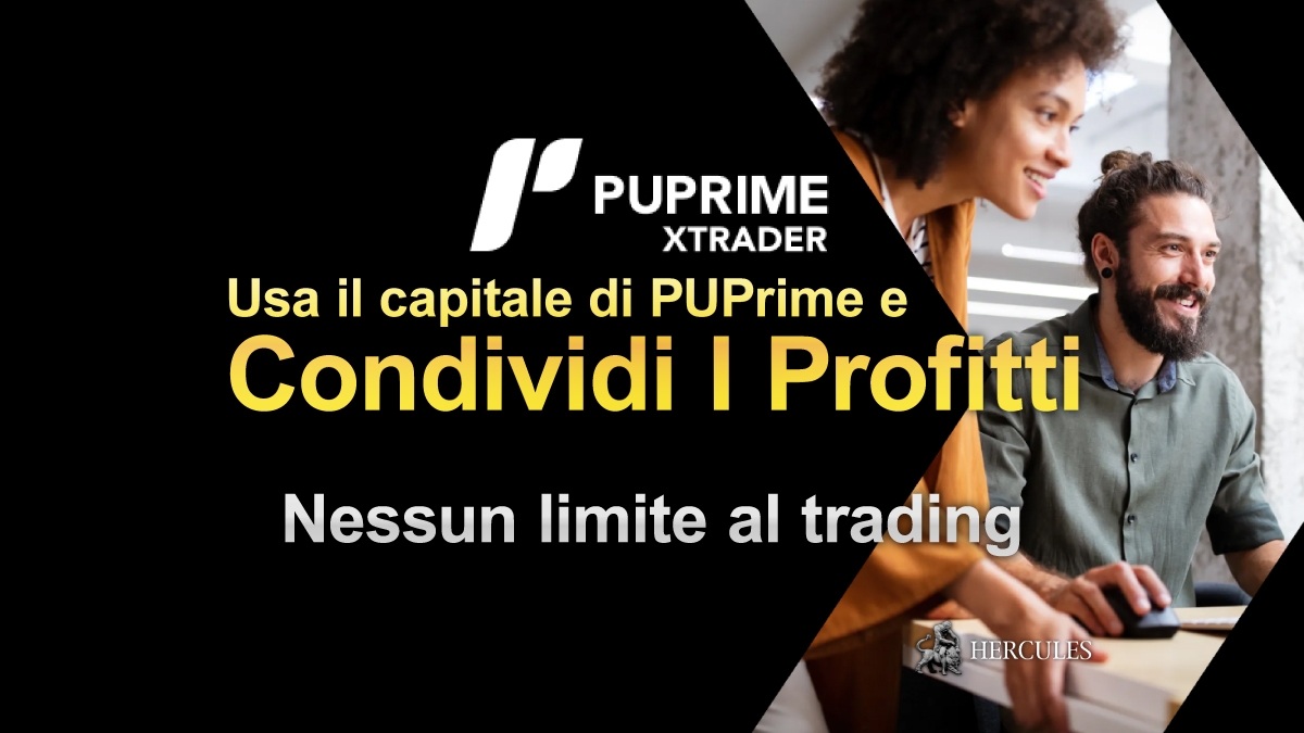 PUPrime - Prop Trading | Partecipa subito alla sfida PU Xtrader