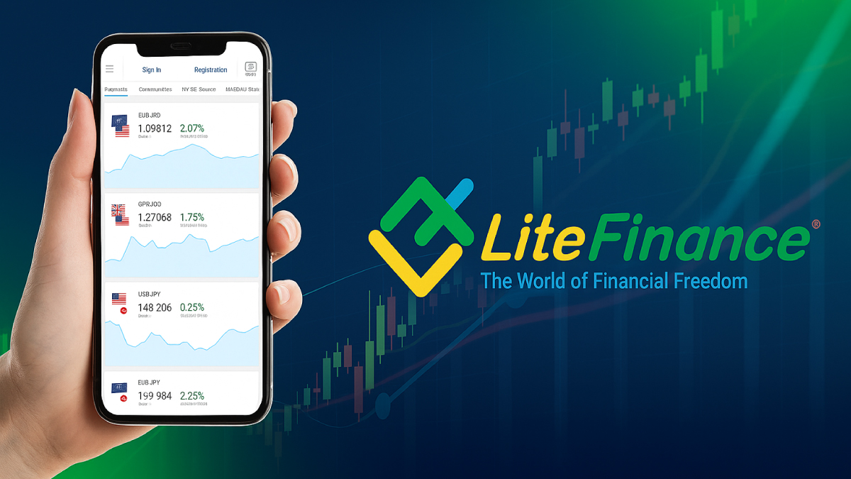 LiteFinance - Come aprire un conto di trading Forex LiteFinance?