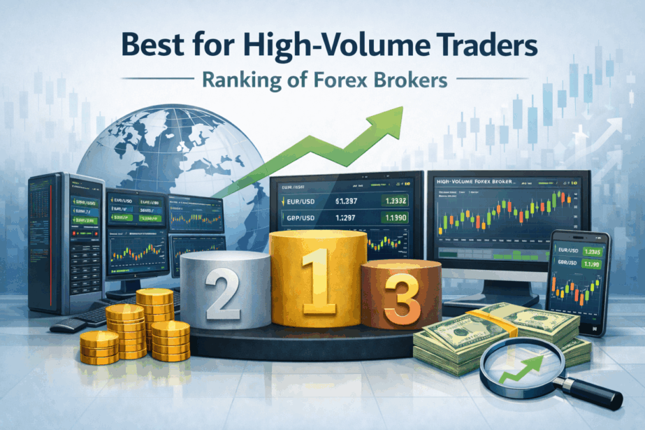 Best for High-Volume Traders – Ranking of Forex Brokers