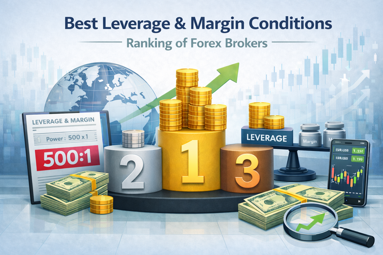 Migliori condizioni di leva & margine – Classifica dei broker Forex 2026