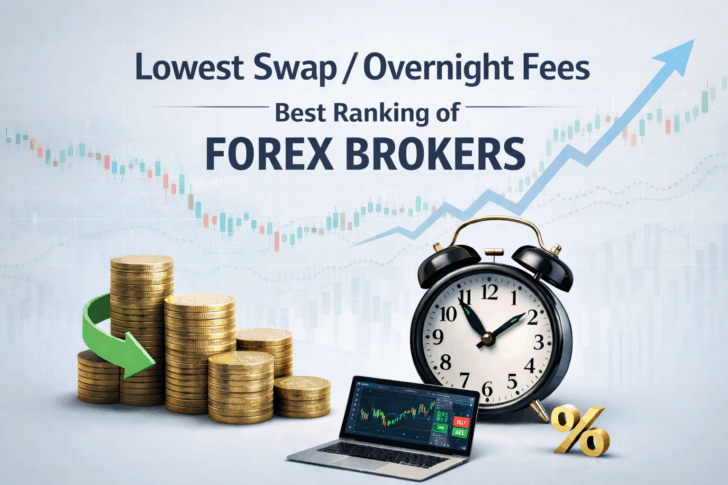 Lowest Swap / Overnight Fees – Best Ranking of Forex Brokers