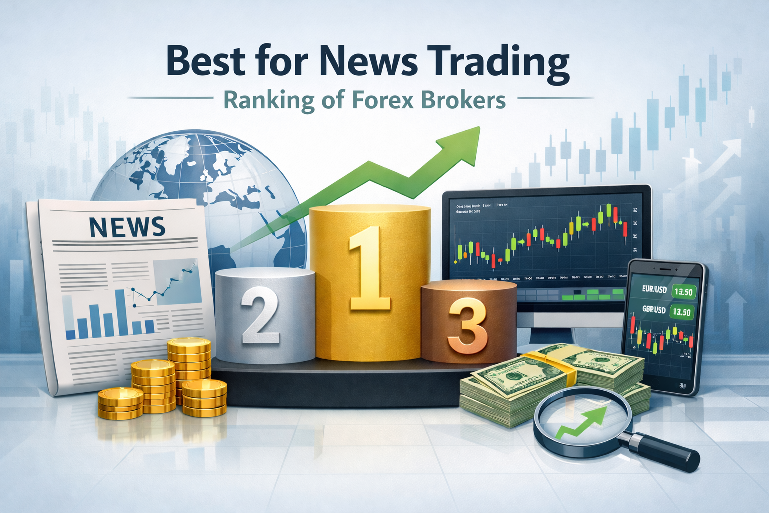 I migliori per il news trading del 2026 – Classifica dei broker Forex