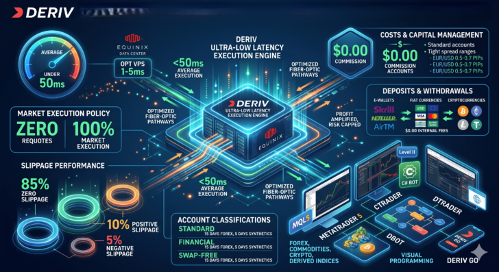 Deriv Report Spread, Swap Cost, Funding Fees and other Commissions