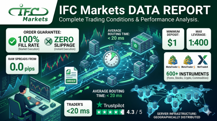 Rapporto IFCMarkets : Velocità di Esecuzione, Slippage, Rifiuto degli Ordini/Requote ecc.