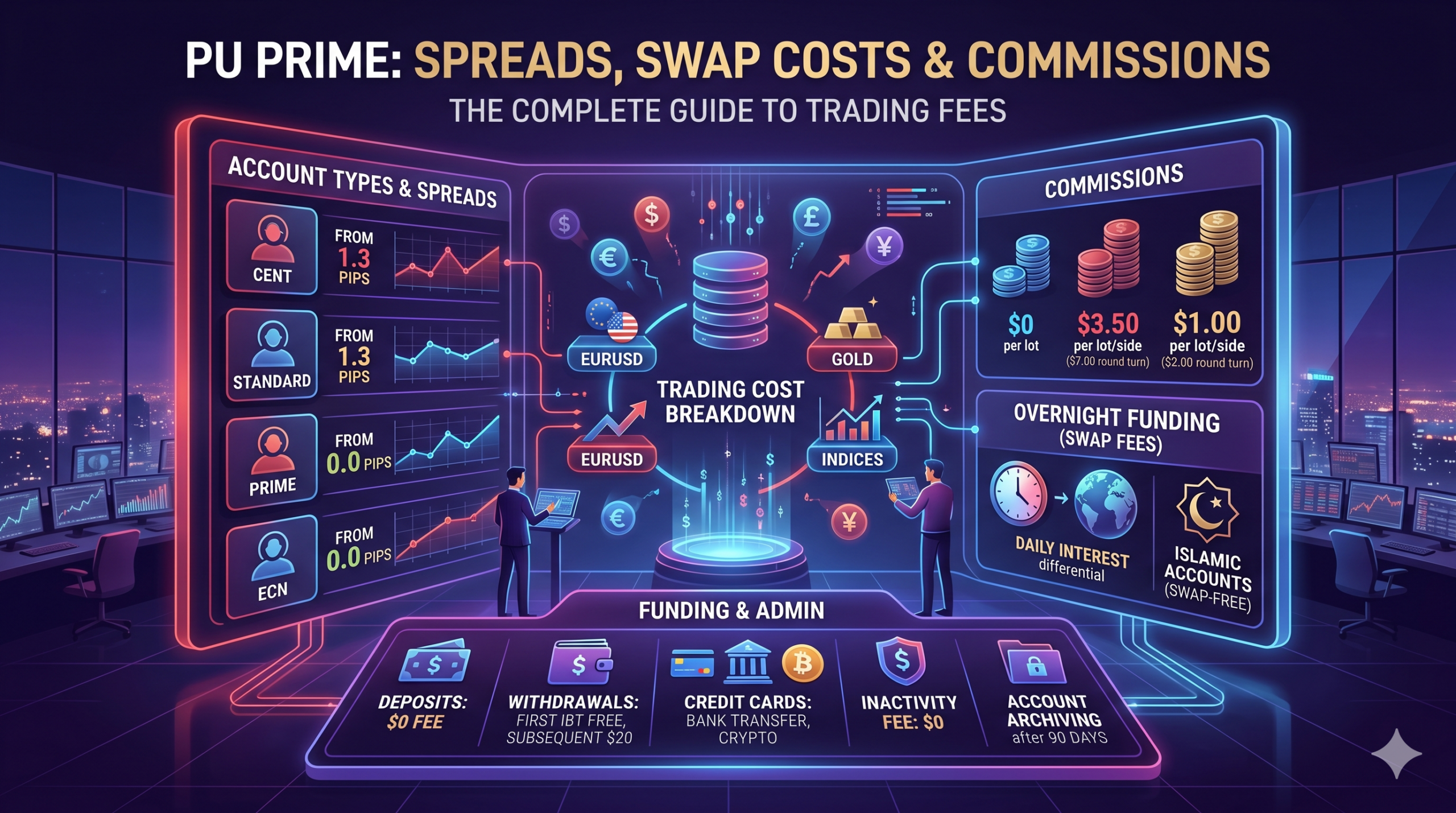 PUPrime - Rapporto PUPrime Maggio 2026: Spread, Costi Swap, Commissioni di Finanziamento e altre Commissioni
