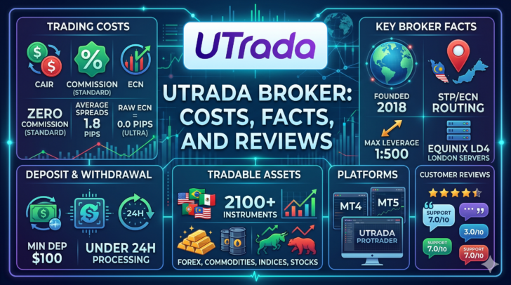 Rapporto UTrada \: Spread, costi Swap, commissioni di finanziamento (funding fees) e altre commissioni.