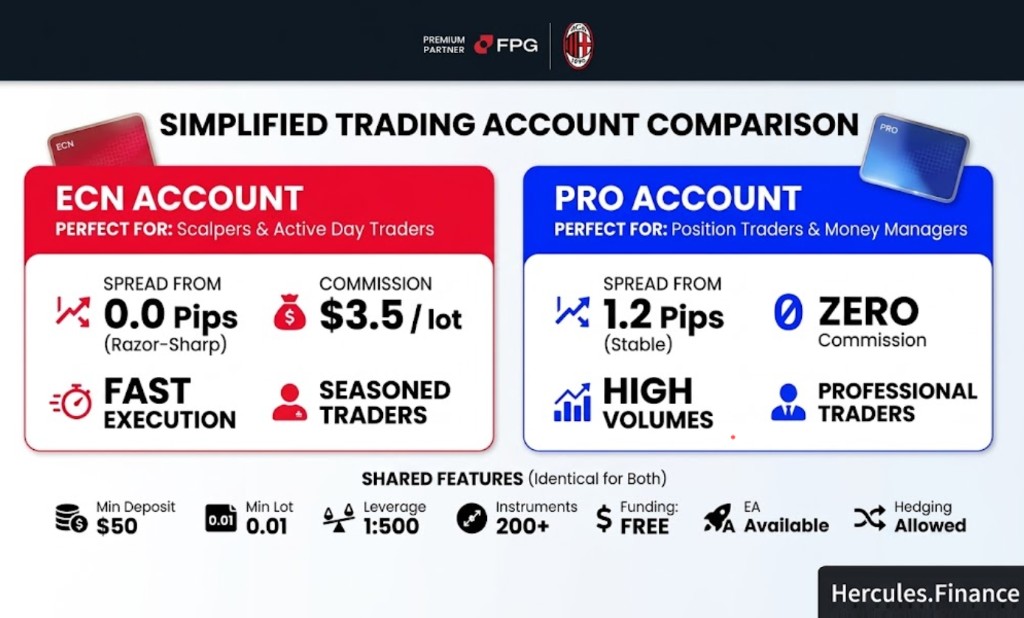 FPG / Fortune Prime Global - Il miglior tipo di conto (e piattaforma) di FPG (Fortune Prime Global)